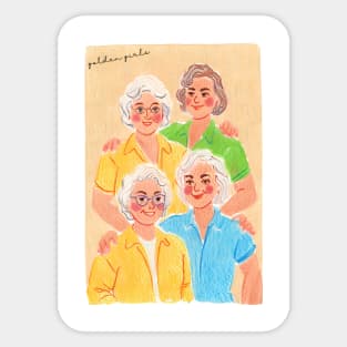 Golden-Girls Sticker